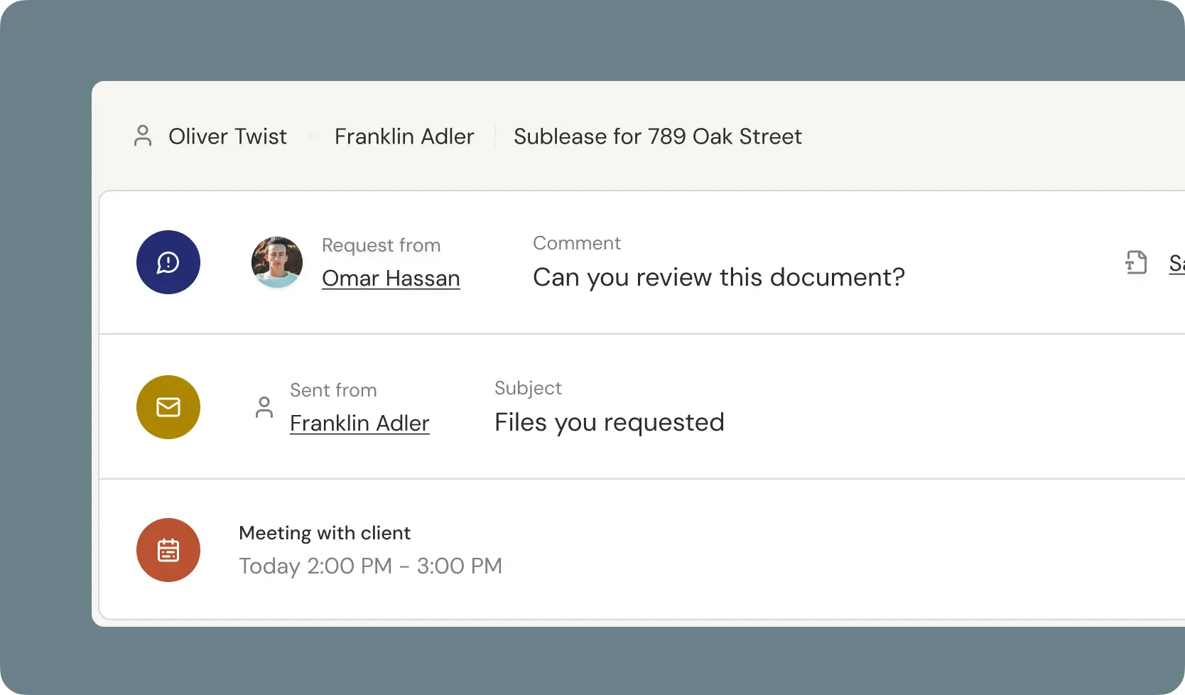 Real time updates UI